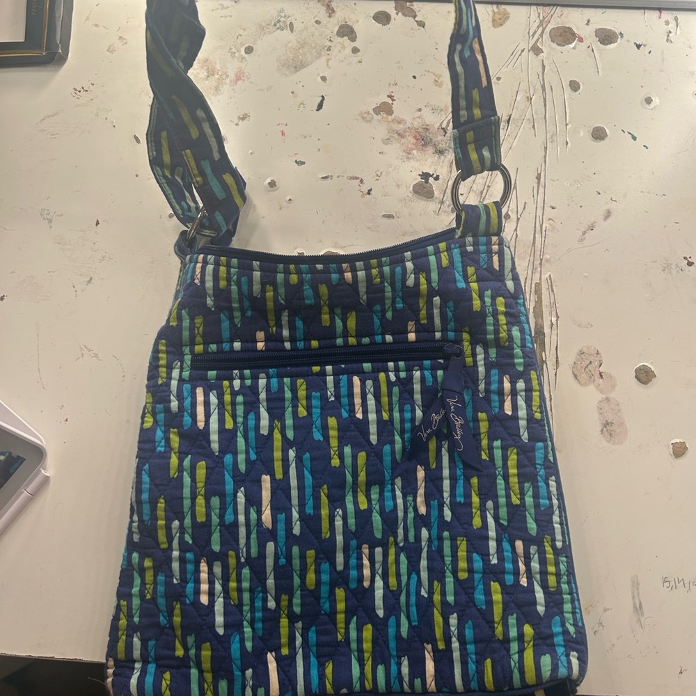 Vera Bradley Blue and Green Patterned Bag